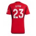 Manchester United Luke Shaw #23 Hjemmedrakt 2023-24 Kortermet